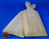 Edwardian Butter Paddles Pair English Corrugated Hands Maple Kitchen Tools 1900 Gadgets