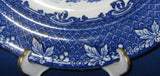 George Jones And Sons Farm Blue Transferware Dinner Plate 10.25 Inches