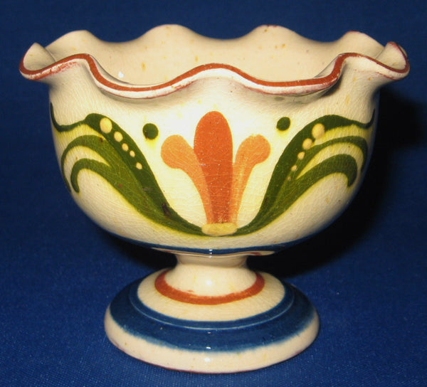 Mottoware Cream Dish Be Canny With The Cream Pedestal Clotted Cream Dish 1910