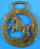 Horse Brass Prancing Horse Of Kent England Pub Brass 1920s Harness Ornament