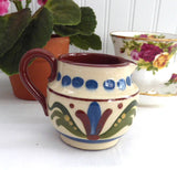 Mottoware Creamer Pitcher Elp Yerzel Tu Craim 1910s Longpark Motto Ware