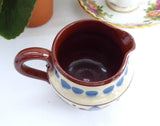 Mottoware Creamer Pitcher Elp Yerzel Tu Craim 1910s Longpark Motto Ware