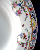 English Ironstone Soup Bowl Meakin Art Deco Transitional Soup Plate 1920s
