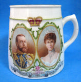George V And Mary Coronation 1911 Mug Royal Winton Tankard