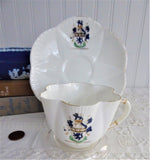 Shelley Dainty Crested Cup and Saucer Middlesborough 1912-1925 Souvenir