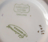 Shelley China England Chatsworth Rare Stanley Shape Coffeepot Teapot 1920s