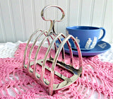Gothic Arch Silverplate Toast Rack 1930s James Dixon Superb Quality Australian Connection