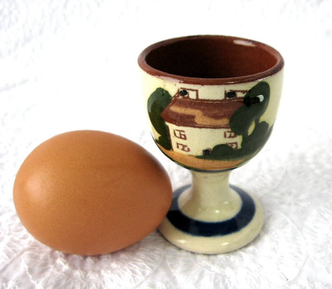 Mottoware Egg Cup Motto Say Little Think Much 1920s England Mottow War ...