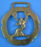 Horse Brass Stag Head Duke Of Westminster Vintage 1920s Harness Ornament