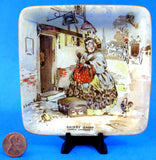 Sairey Gamp Dickens Pin Dish New Hall Teabag Caddy 1930s Trinket Dickensware