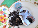 Souvenir Tea Caddy Spoon Buckfast Abbey England Tea Scoop Enamel Finial 1930s