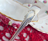 Hallmarked Sugar Tongs Sterling Silver 1934 Wigfull Sheffield Spoon Ends