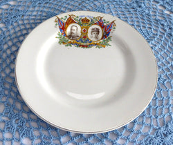 Plate King George V 1935 Silver Jubilee Plate Queen Mary England 6.75 Inches