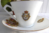 King Edward VIII Abdicated 1937 Cup and Saucer Trio Art Deco Royal Memorabilia
