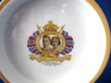 Shelley Coronation King George VI Childs Bowl 1937 Royal Commemorative Pie Dish