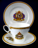 King George VI Shelley England Coronation Teacup Trio 1937 Royal Commemorative