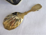 King George VI Queen Elizabeth Coronation Tea Caddy Spoon 1937 Tea Scoop