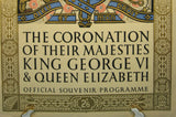 King George VI Elizabeth Coronation 1937 Official Program Deluxe Version