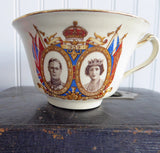 George VI Elizabeth and Princesses 1939 Cup Only Canada Royal Visit Canadian Souvenir