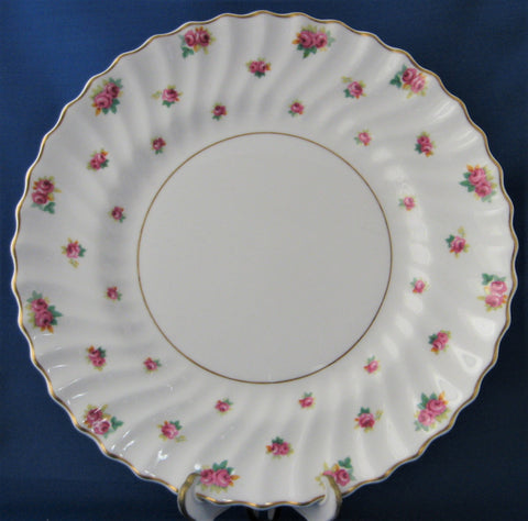 Royal Doulton Rosebud Dinner Plate 1940s 10.5 Inch Pretty Elegant H4845