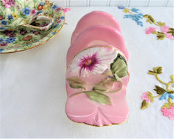 Royal Winton Grimwades Toast Rack Petunia Vintage 1940s Pink Floral