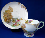 Shelley England Heather Cup and Saucer New Cambridge England 1940s