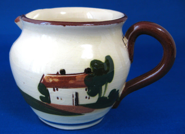 Motto Ware Pitcher 1940s Jug Too Many Cooks Spoil The Broth Mottoware