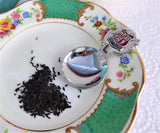 Welsh Tea Caddy Spoon Tea Scoop Enamel Shield Finial For Port Talbot 1930s