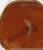 Teapot Toby Jug England Brown Gold Luster Vintage 1940s Tea Pot Price Kensington