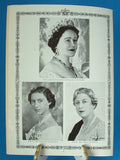 Coronation Programme Queen Elizabeth II England 1953 Programme For Canada