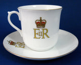 Shelley Cup And Saucer Coronation Queen Elizabeth II Royalty 1953