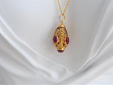 Italian Etruscan Charm 18kt Gold Carnelians 1960s 18k Gold Hand Made Italy