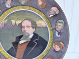 Royal Doulton Charles Dickens 1960s Charger Plate Dickensware Book Characters Noke