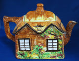 Teapot Cottageware English Thatched Vintage Price Kensington 1950s Kitsch