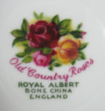 Creamer And Sugar Old Country Roses Royal Albert English 1960s