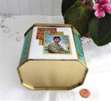 Tea Tin 1969 Investititure Of Prince Charles As Prince Of Wales Caenarvon Castle