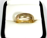 Ring Wedding Band 14k Gold 5.9 Grams Of Solid Gold 5 MM 14kt Wedding Ring Thumb Ring