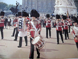 Tin Souvenir Tray Metal Buckingham Palace Bands Queen's Guards 1970s