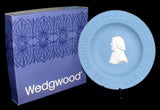 Josiah Wedgwood Blue Jasperware Dish Wedgwood England 1970s Boxed