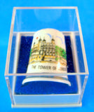Thimble Tower Of London England Mint In Box Souvenir 1970s London Landmark