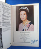 Queen Elizabeth II Book Silver Jubilee Royal Visit To Canada 1977 Programme