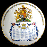 Queen Elizabeth 1977 Silver Jubilee Comport Aynsley Kings Queens Pedestal Bowl