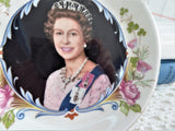 Pin Dish Queen Elizabeth II Silver Jubilee 1977 England Bone China Royal Sovenir