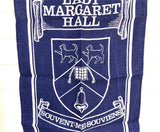 Tea Towel Oxford University Lady Margaret Hall 100 Years 1978 Linen