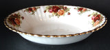 English Royal Albert Old Country Roses Serving Bowl 1980s Oval Vegetable