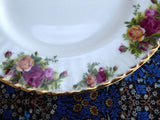 English Royal Albert Old Country Roses Serving Bowl 1980s Oval Vegetable