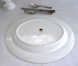 Oval Royal Albert Old Country Roses Serving Platter 13.5 Inch 1980s Brush Gold
