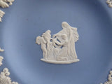 Wedgwood Blue Jasper Jasperware Dish Cupid As Oracle 1980 Small Plate Compotier