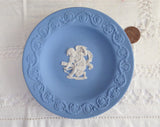 Dish Wedgwood Blue Jasper Jasperware Dish Cupid Stringing His Bow 1980 Small Plate
