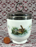 Egg Coddler Royal Worcester Birds King Double Large Wrens Finches 1980s